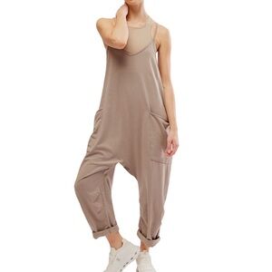 Free People Movement Hot Shot Onesie EUC 
Size Small Mocha Latte Colorway
